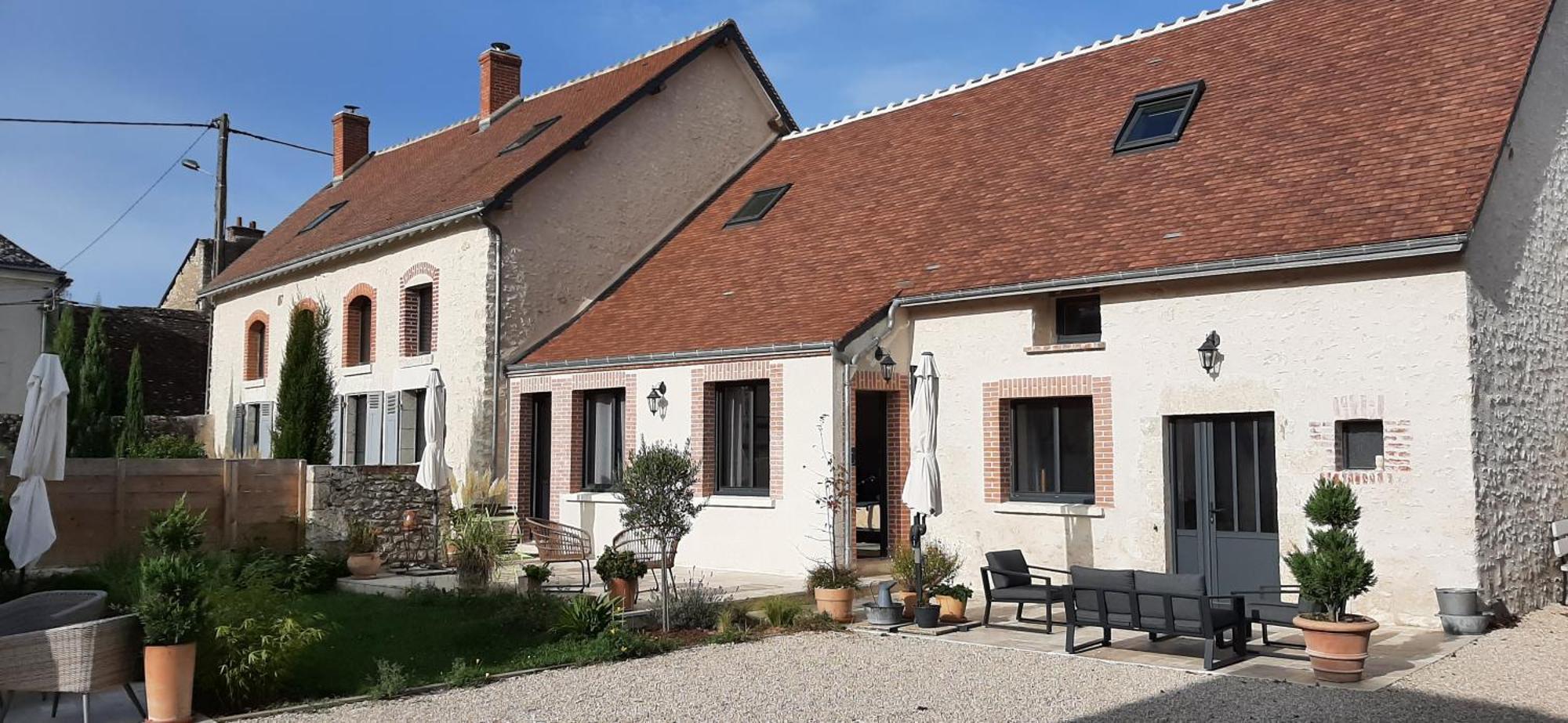Le Clos Macé - Maison d'hôtes de charme au cœur des châteaux Saint-Denis-sur-Loire Exterior foto